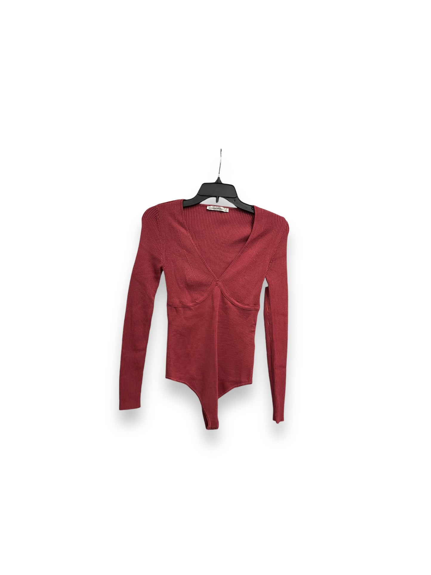 Bodysuit By Abercrombie And Fitch In Red, Size: S