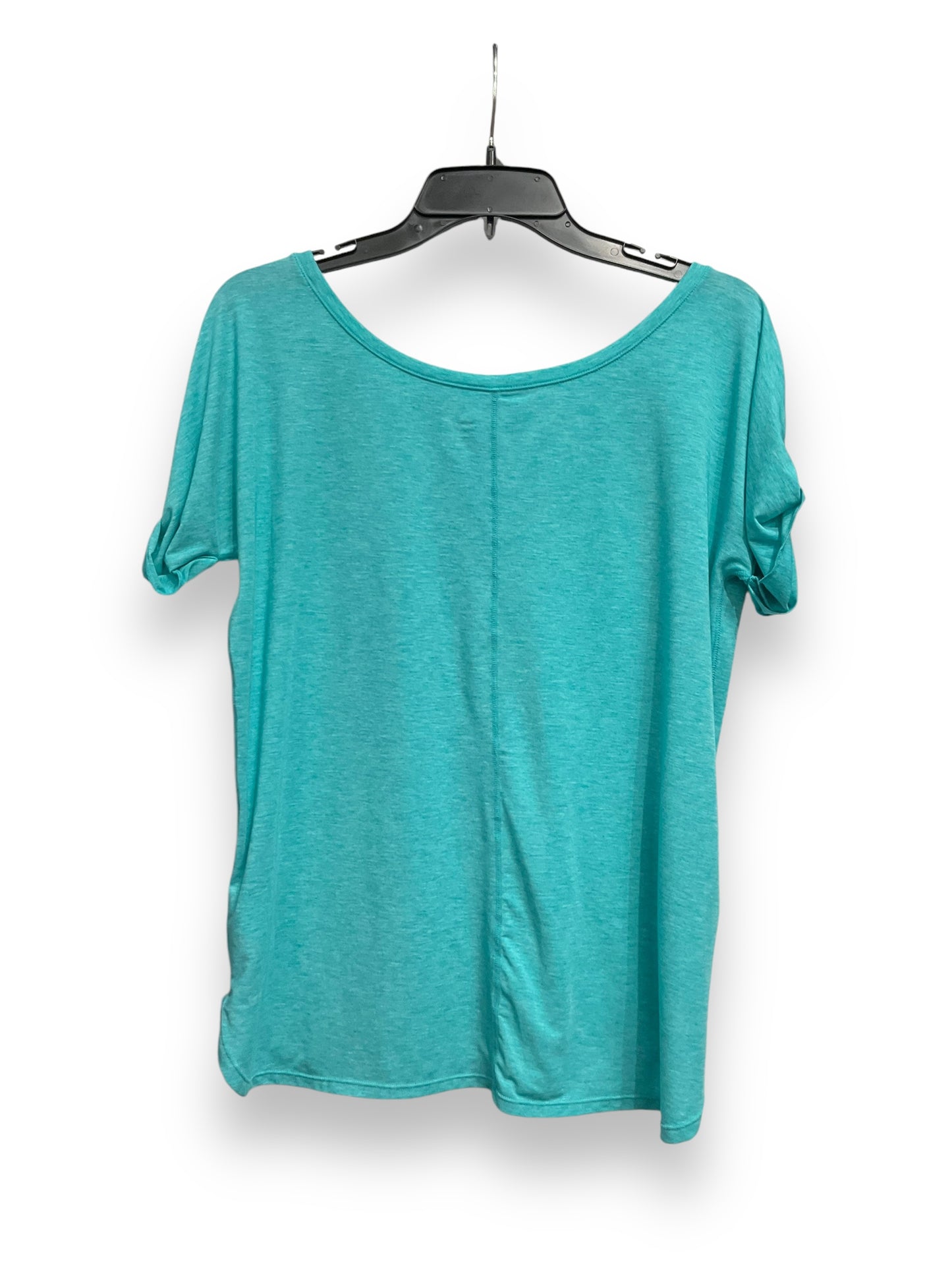 Athletic Top Short Sleeve By Gapfit In Teal, Size: Xs