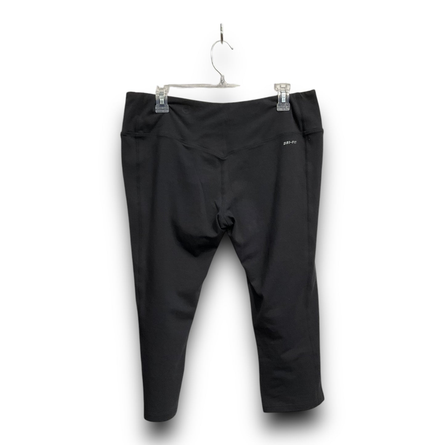 Athletic Capris By Clothes Mentor In Black, Size: Xl