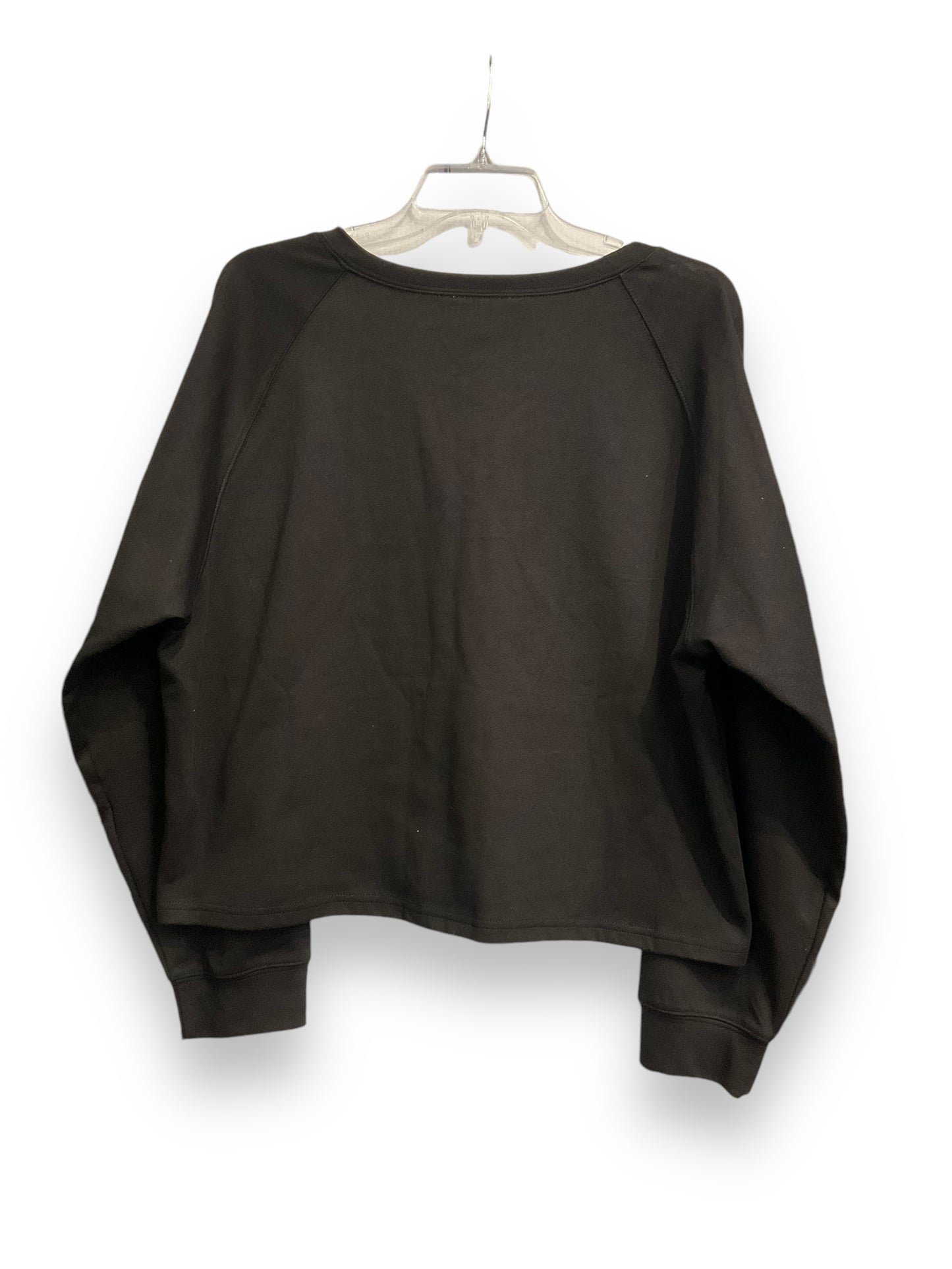 Top Long Sleeve Basic By Listicle In Black, Size: S