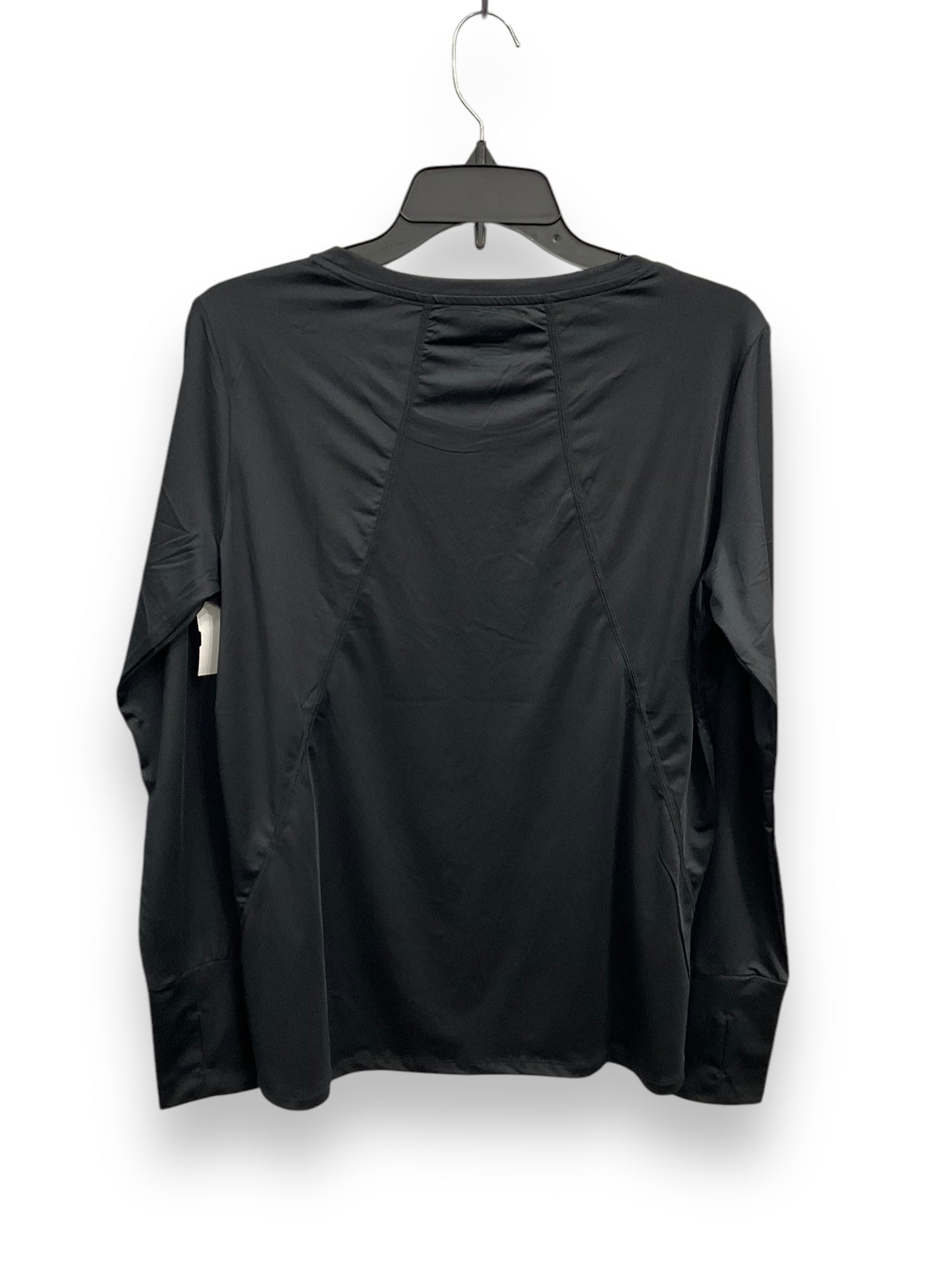 Athletic Top Short Sleeve By Cmc In Black, Size: L