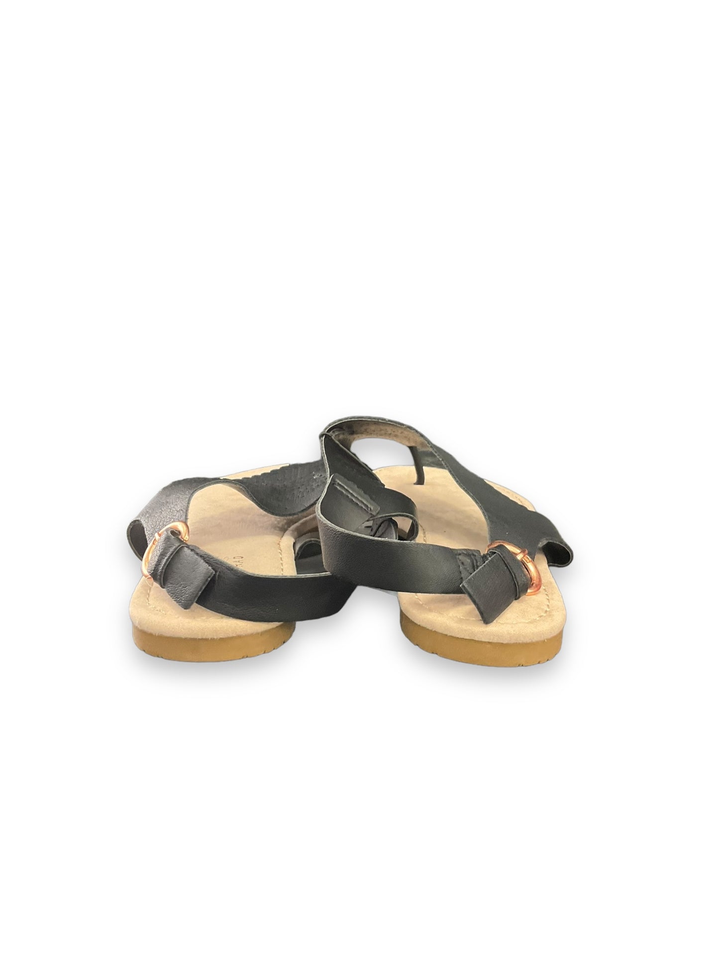 Black Sandals Flip Flops Lc Lauren Conrad, Size 11