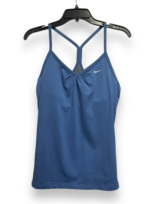 Athletic Tank Top By Nike Apparel In Blue, Size: M