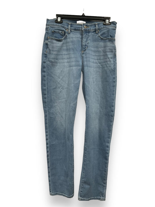 Blue Denim Jeans Skinny Loft, Size 4