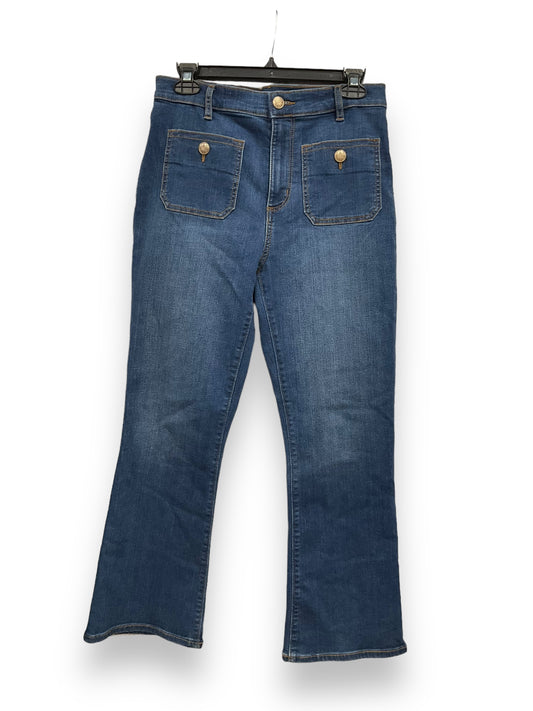 Blue Denim Jeans Straight Loft, Size 4