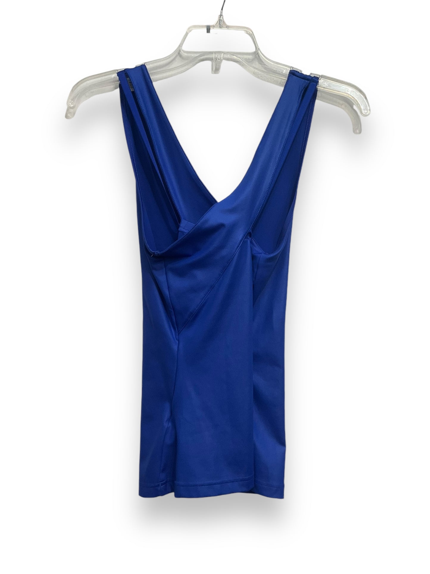 Athletic Tank Top By Adidas In Blue, Size: S