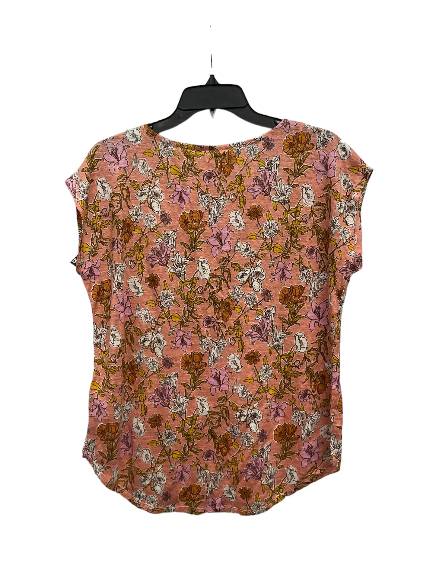 Floral Print Top Sleeveless Cynthia Rowley, Size M