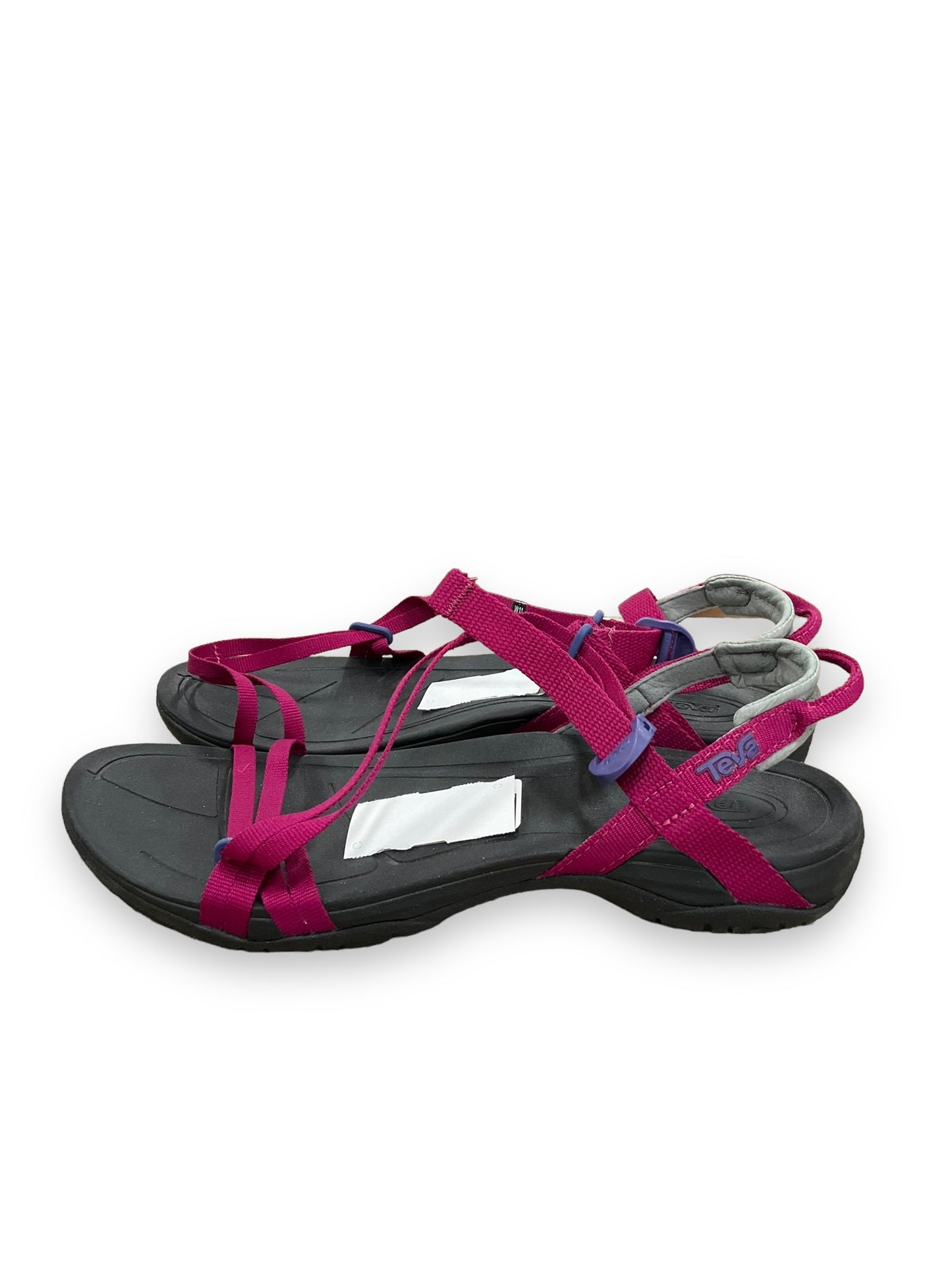 Purple Sandals Flats Teva, Size 11