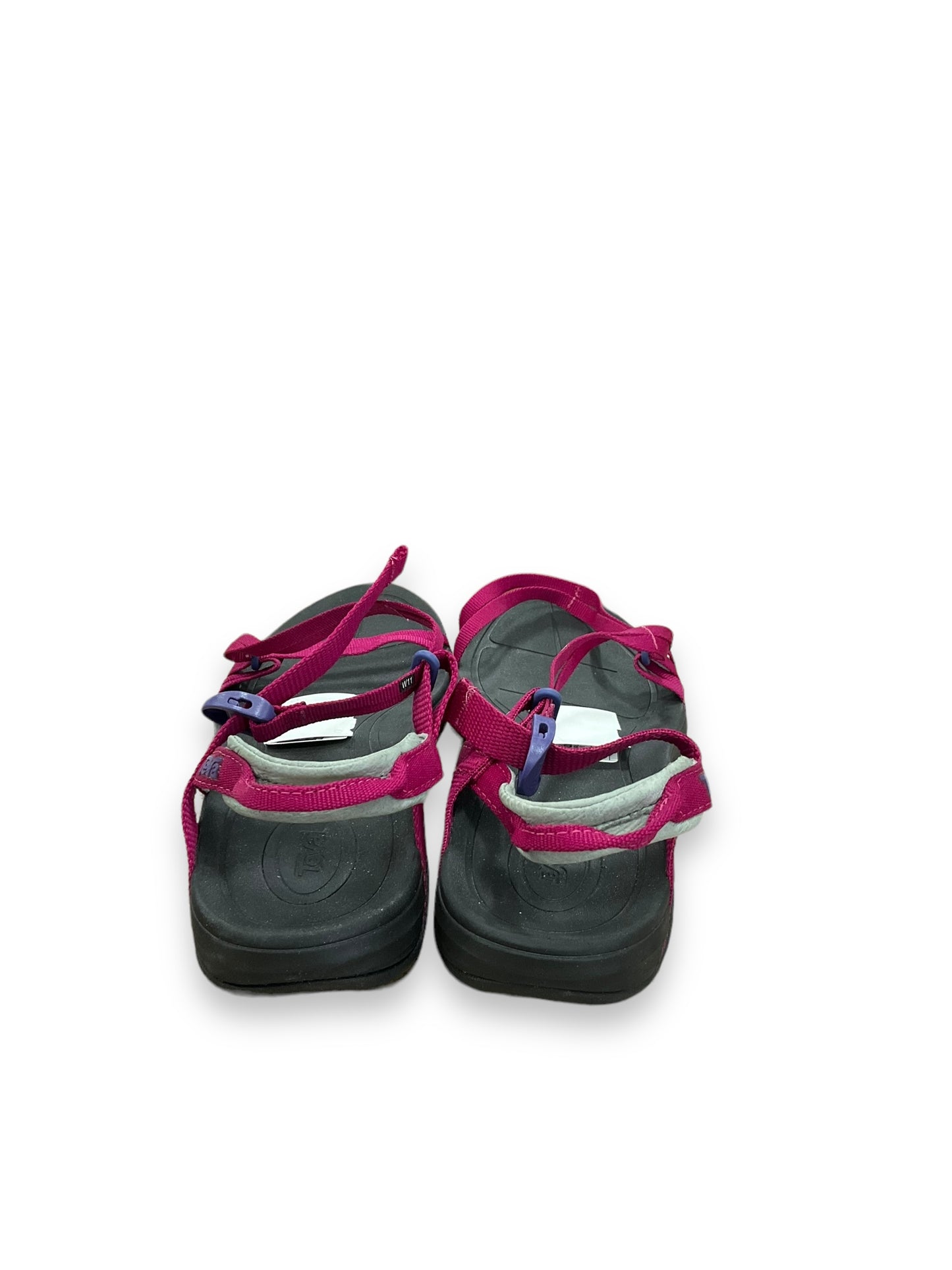 Purple Sandals Flats Teva, Size 11