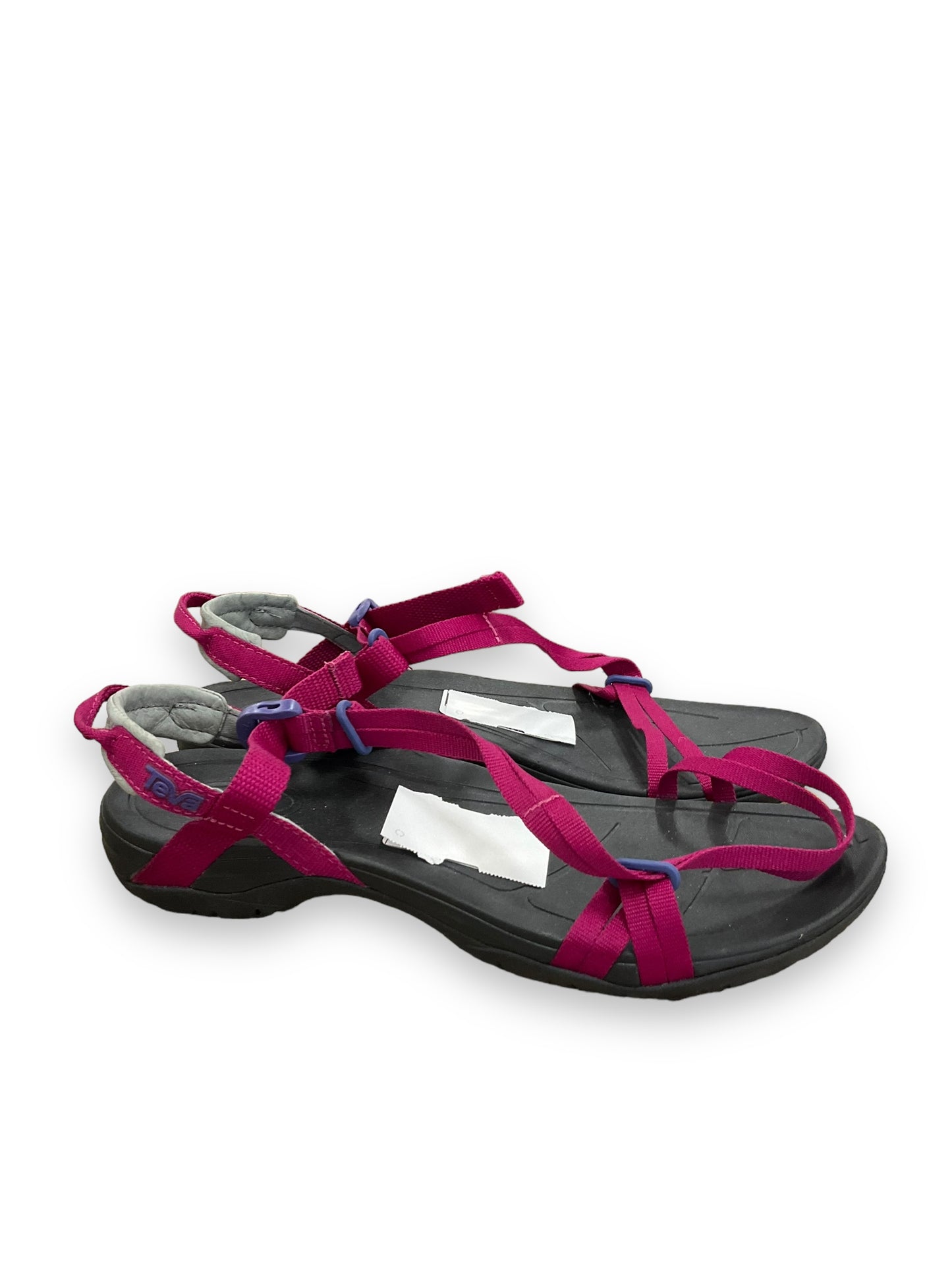 Purple Sandals Flats Teva, Size 11