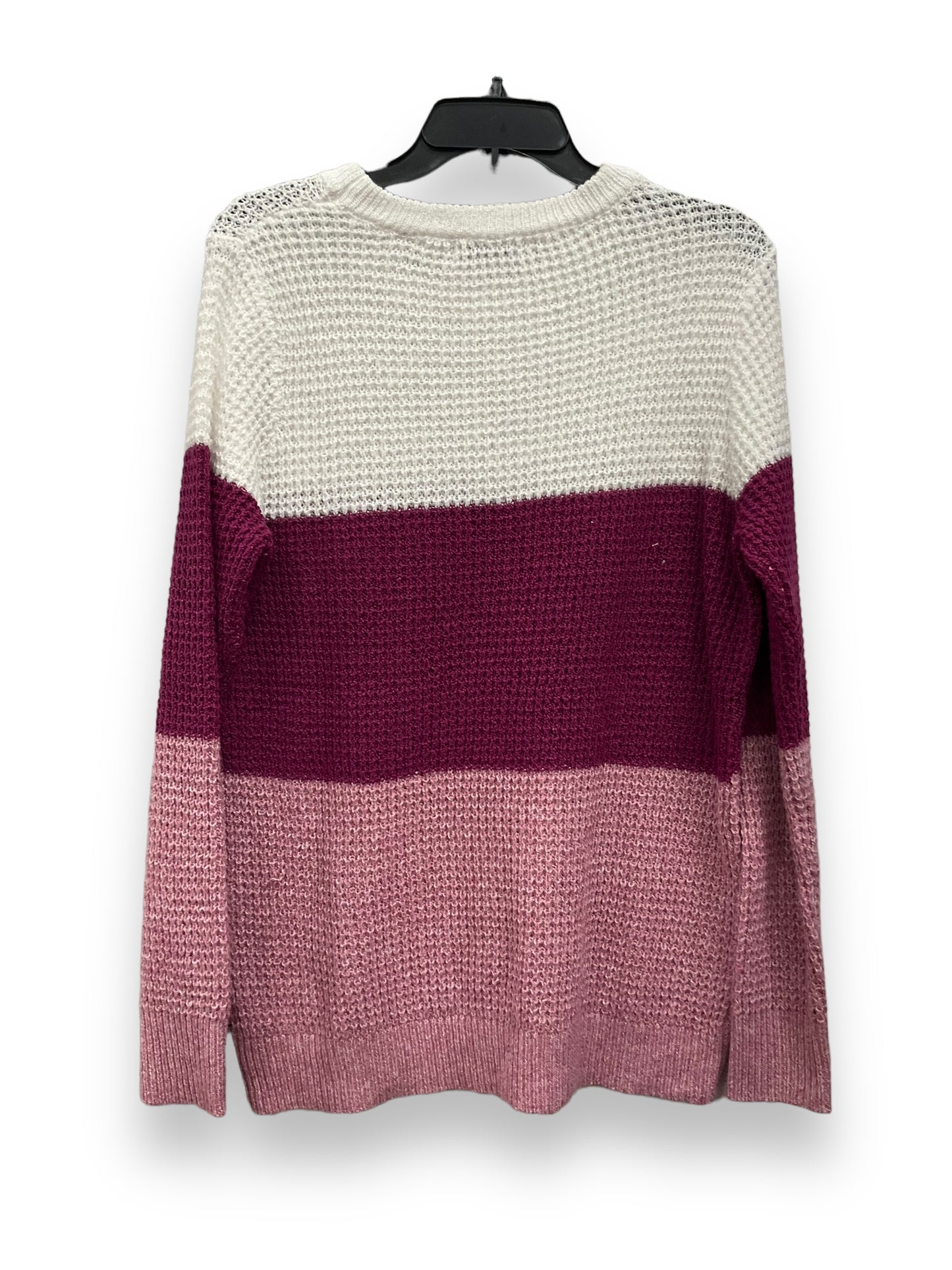 Sweater By Staccato In Striped Pattern, Size: L