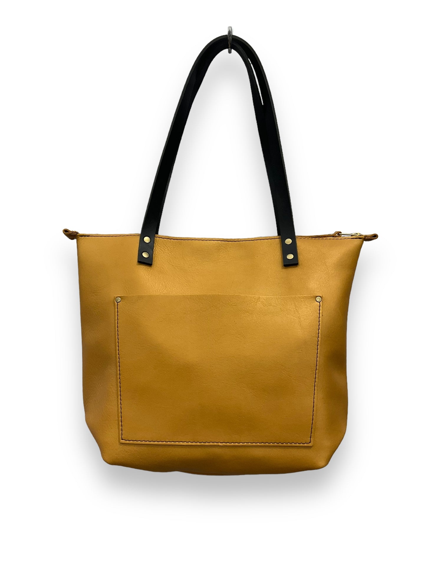 Tote Leather By Cmc, Size: Medium