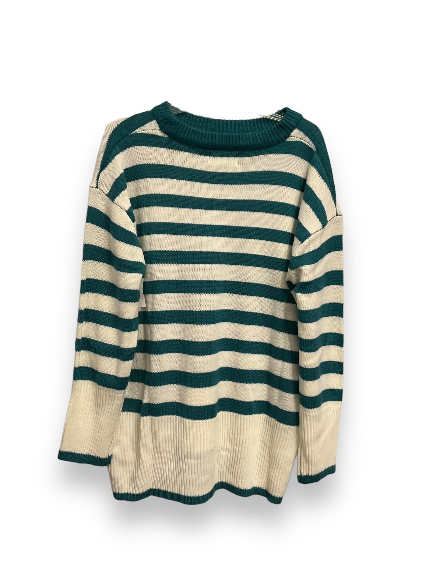 Sweater By First Love In Striped Pattern, Size: L