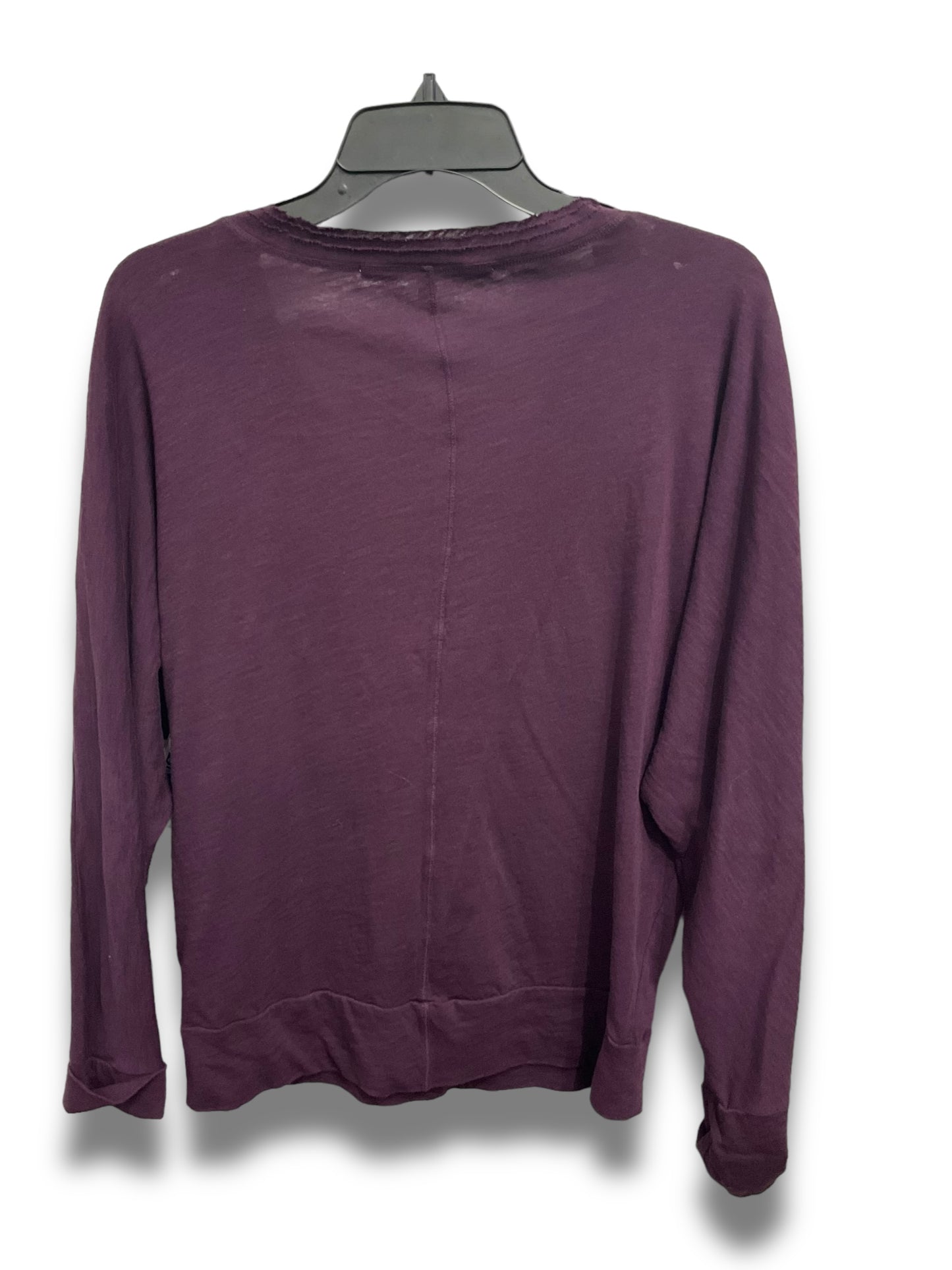 Top Long Sleeve Basic By Rachel Roy In Purple, Size: Xs