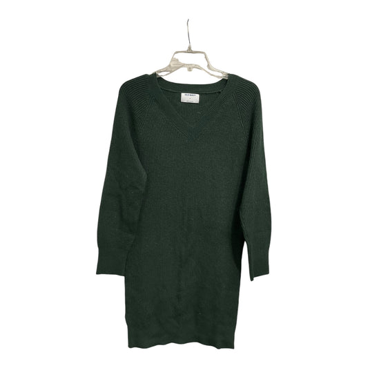 Dress Sweater By Old Navy In Green, Size: Xs