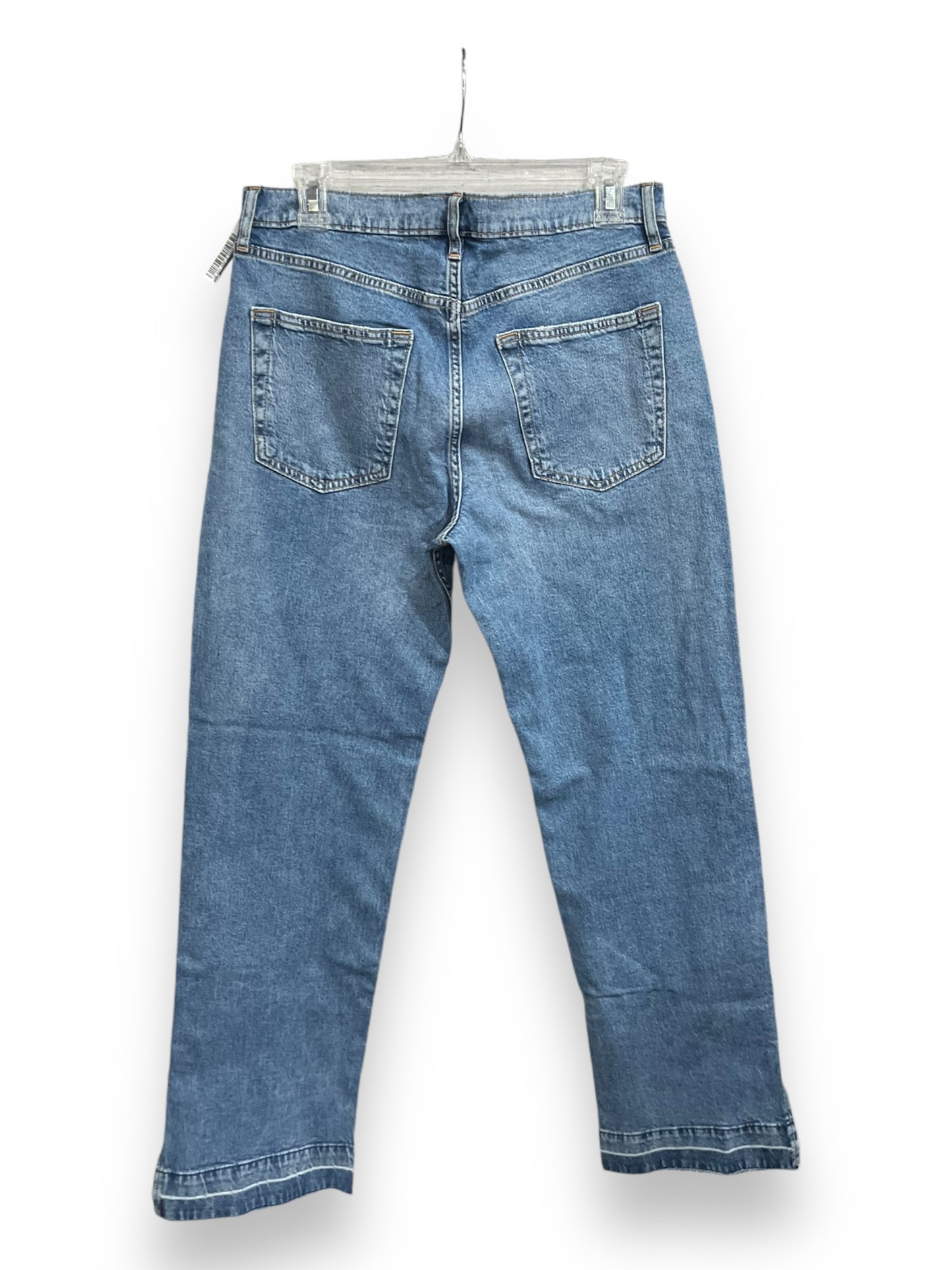 Jeans Straight By Gap In Blue Denim, Size: 8