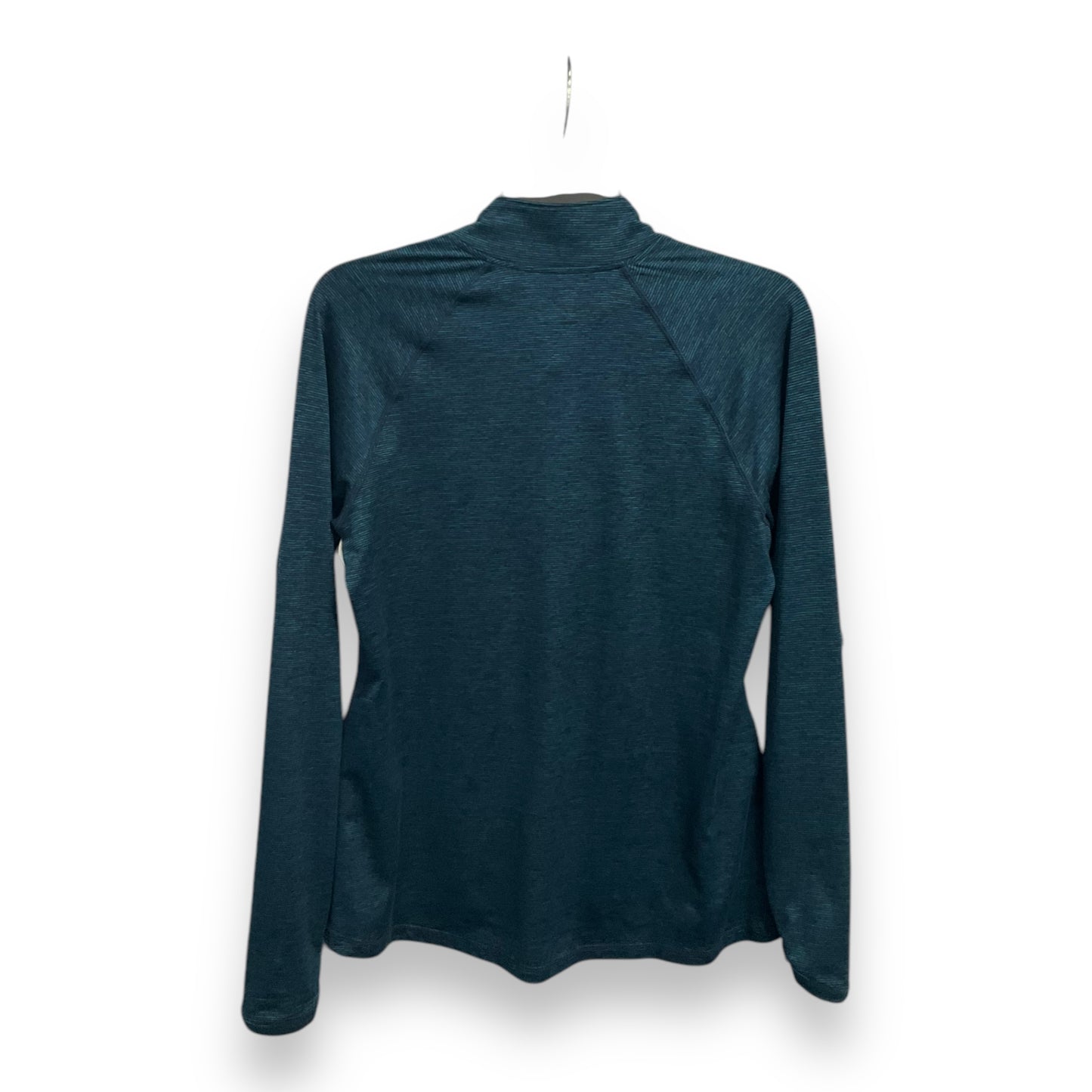 Athletic Top Long Sleeve Crewneck By Old Navy In Teal, Size: M