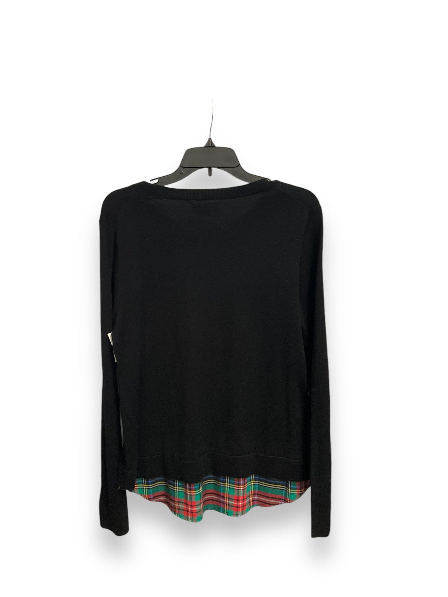 Top Long Sleeve Basic By J. Crew In Black, Size: M