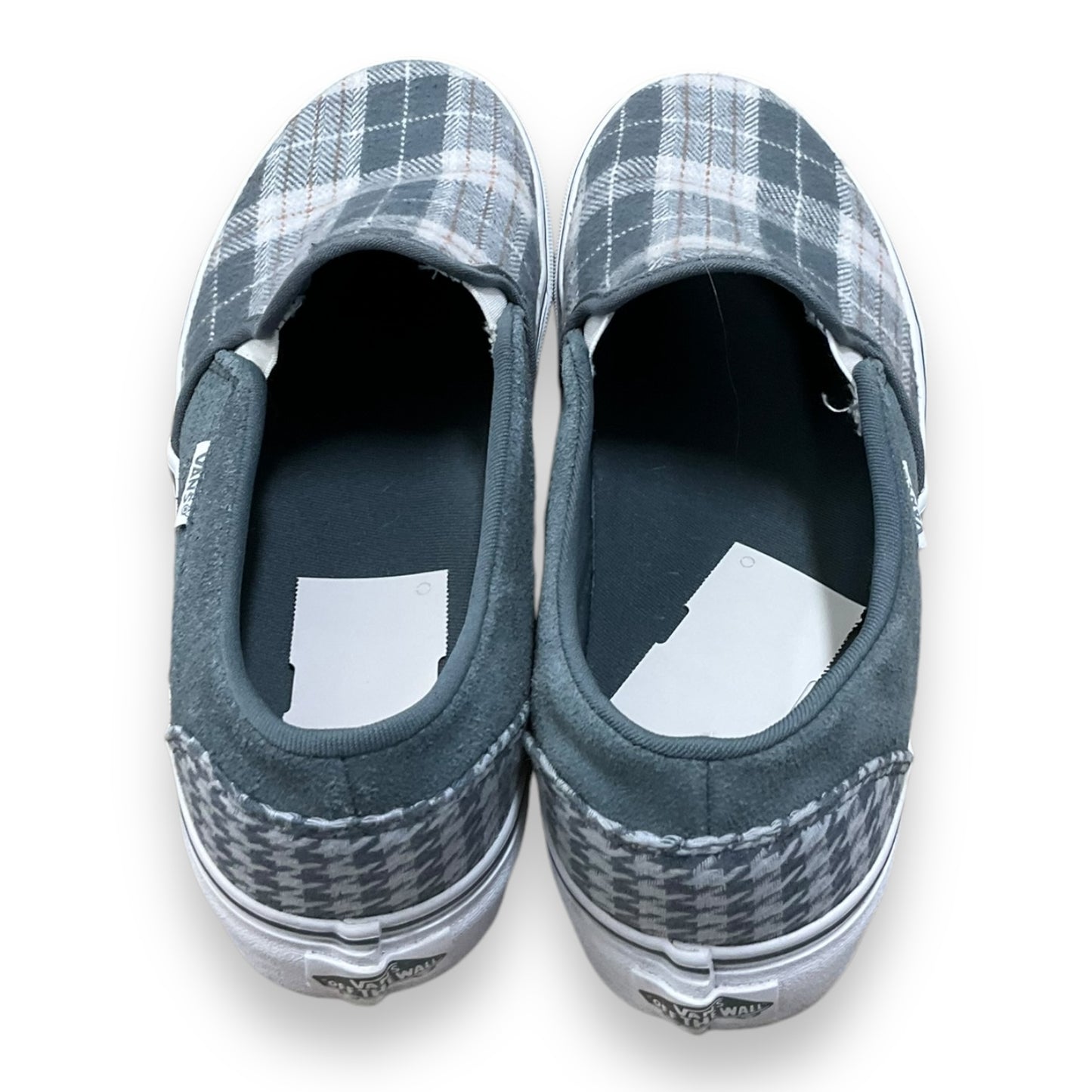 Shoes Sneakers By Vans In Plaid Pattern, Size: 9.5