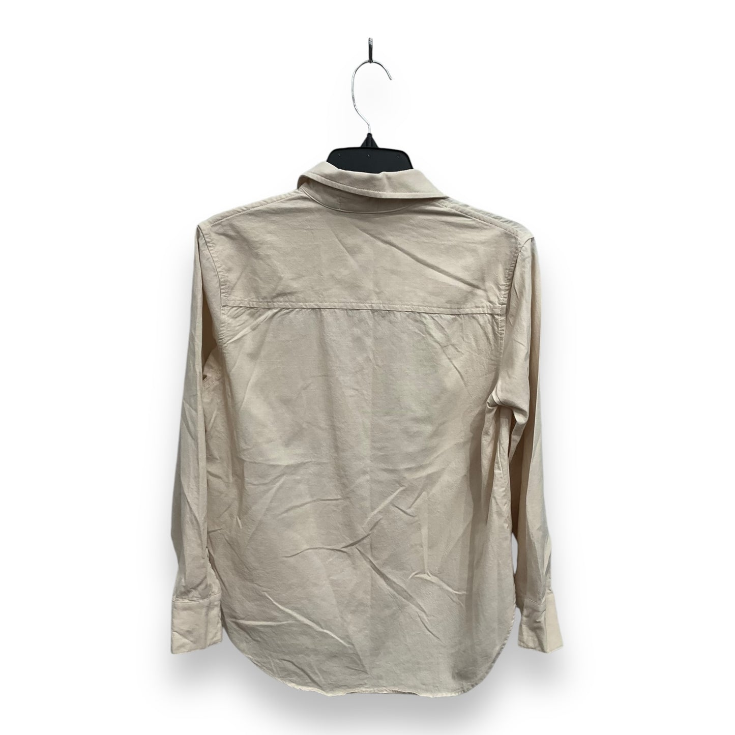 Top Long Sleeve By Clothes Mentor In Tan, Size: Xs