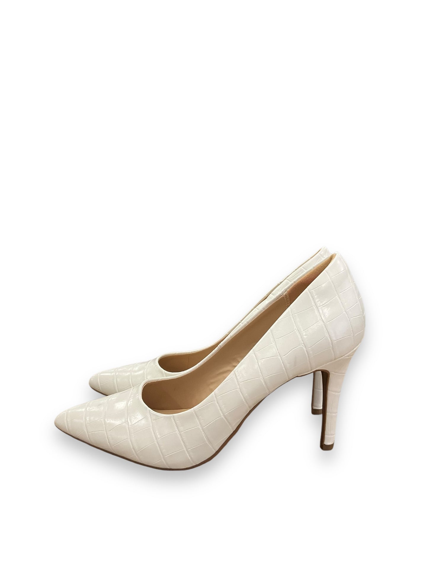 Shoes Heels Stiletto By Dreamers In White, Size: 7