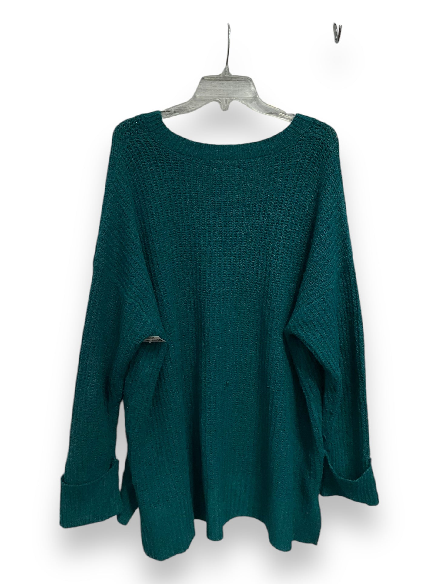 Sweater By Nine West Apparel In Green, Size: 2x