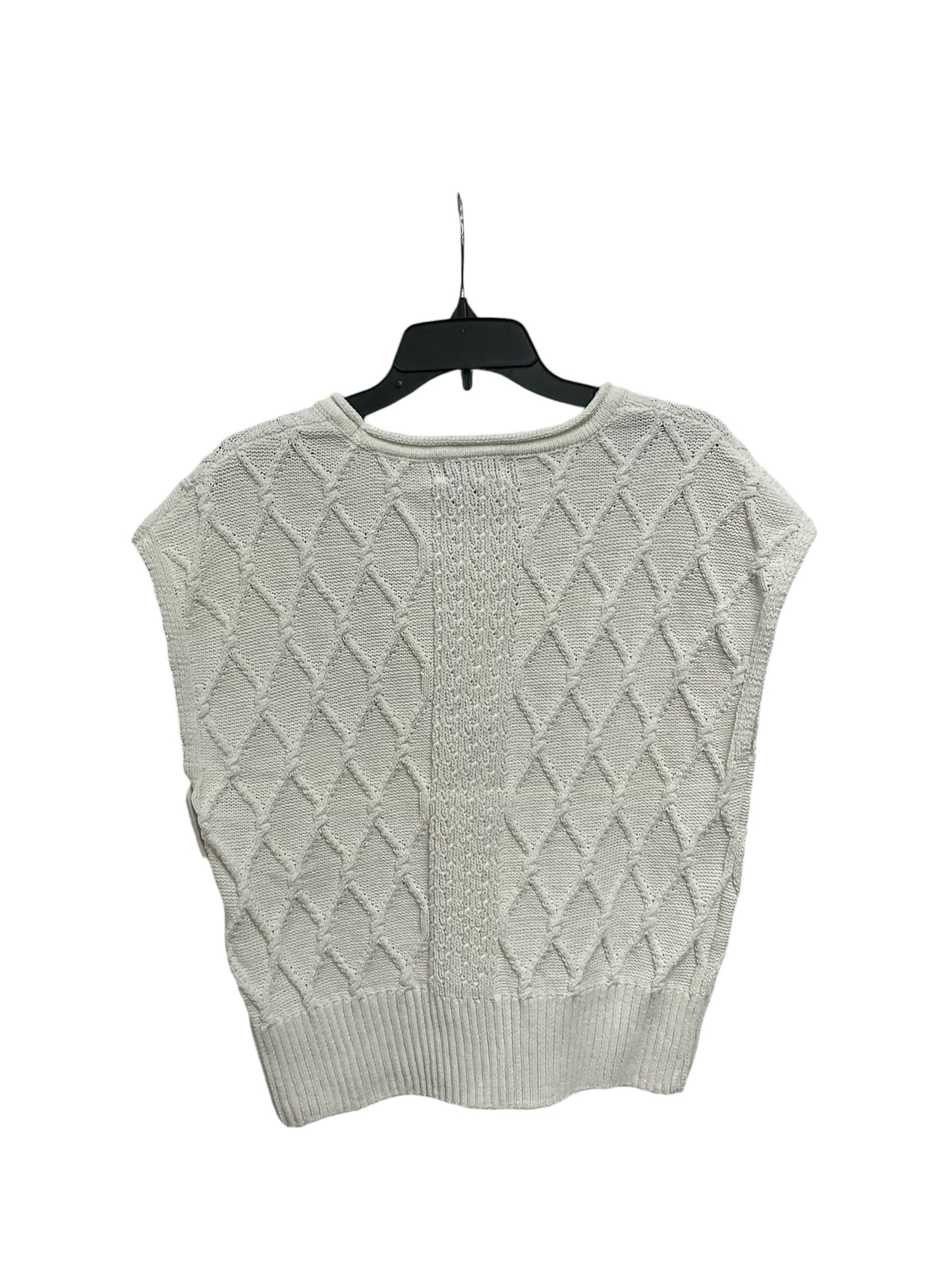 Vest Sweater By Rachel Zoe In Cream, Size: L