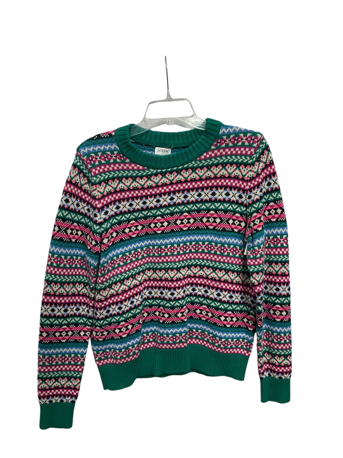 Sweater By J. Crew In Multi-colored, Size: L