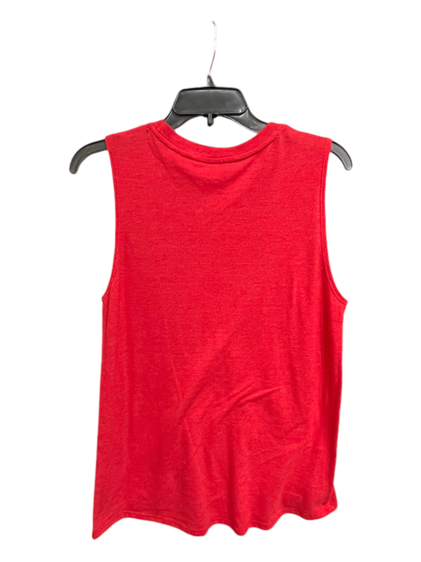 Top Sleeveless By Homage In Red, Size: M