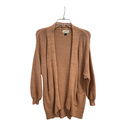 Sweater Cardigan By Universal Thread In Peach, Size: Xs