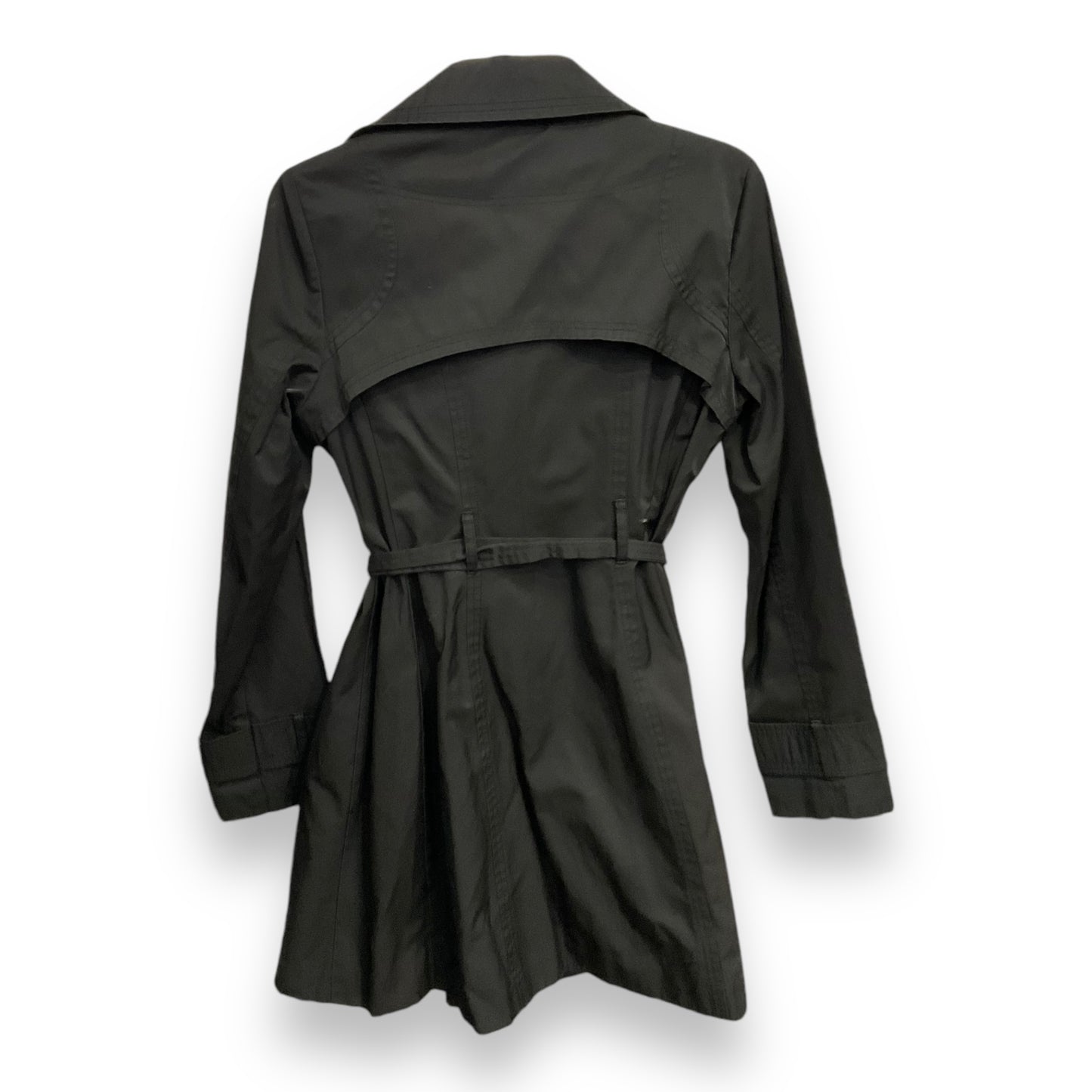 Coat Raincoat By Jessica Simpson In Black, Size: M