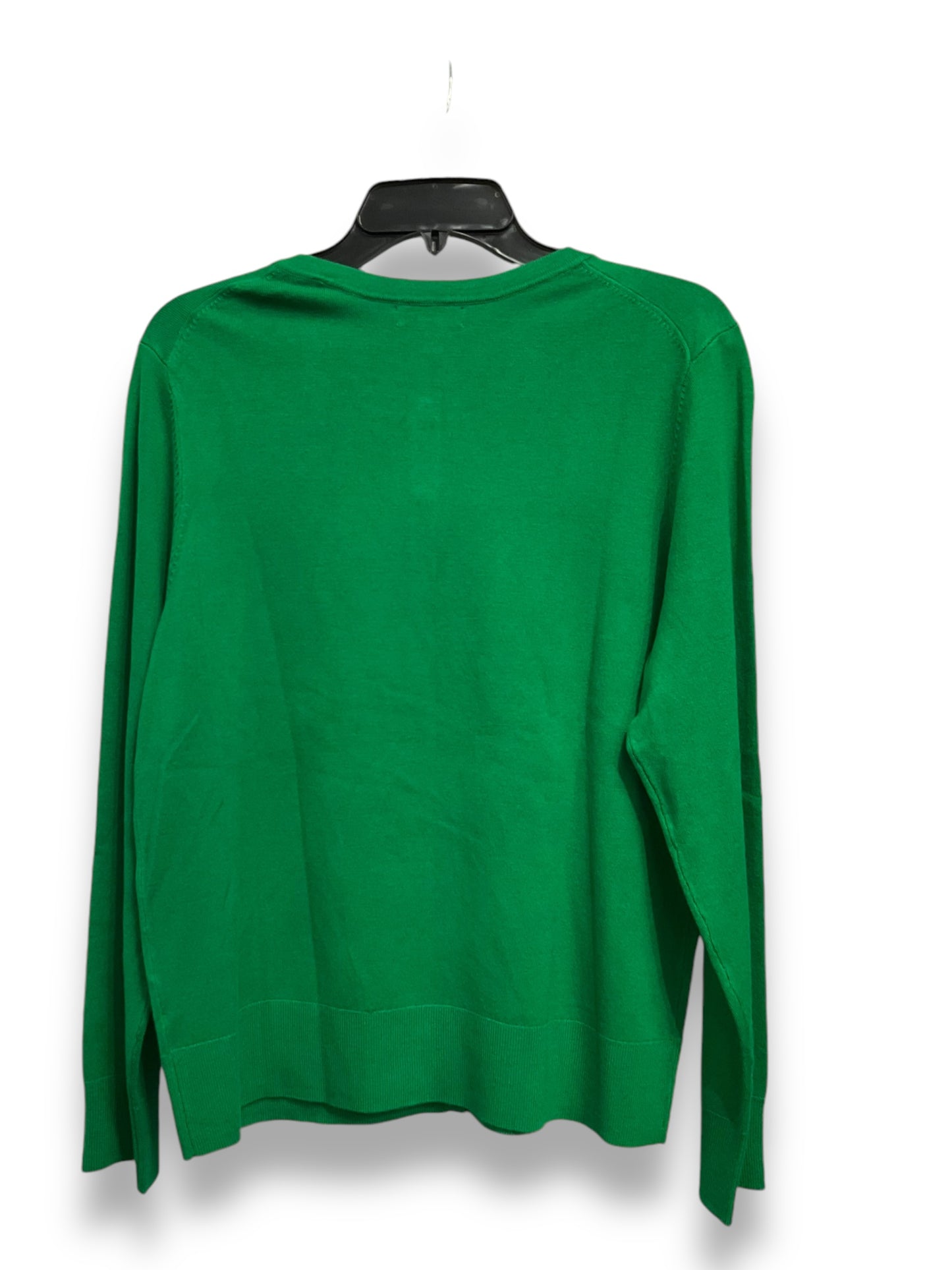 Cardigan By Charter Club In Green, Size: Xl