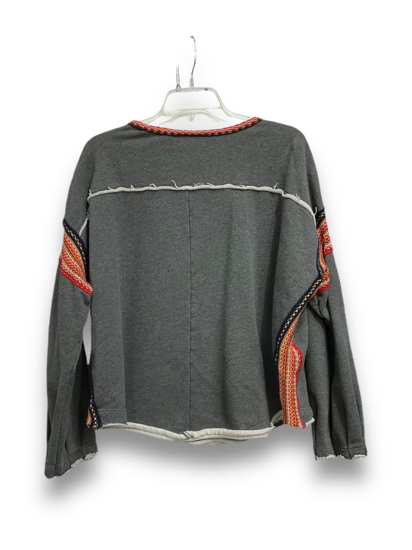 Top Long Sleeve By Natural Life In Multi-colored, Size: L