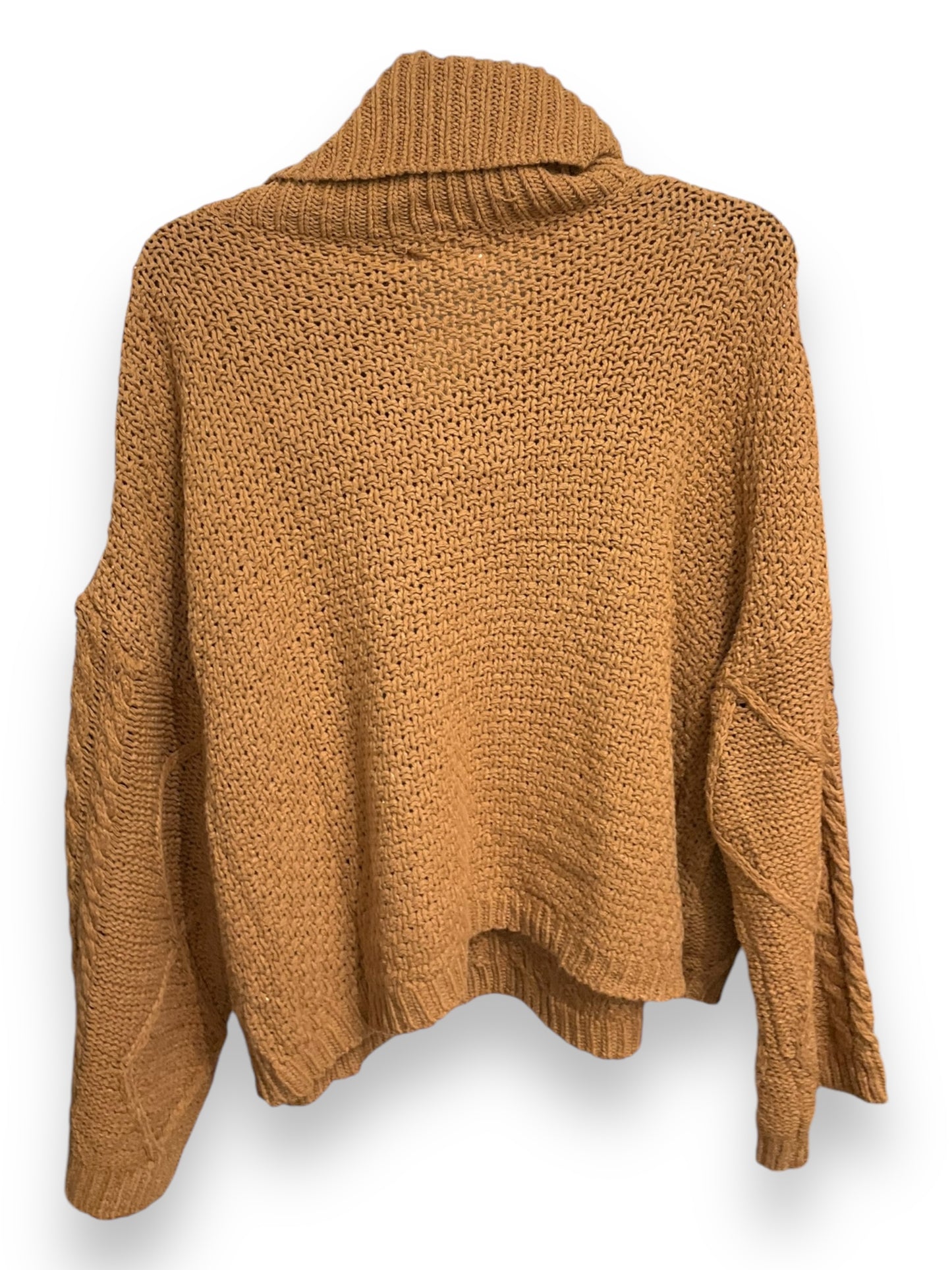 Sweater By Miracle In Brown, Size: S