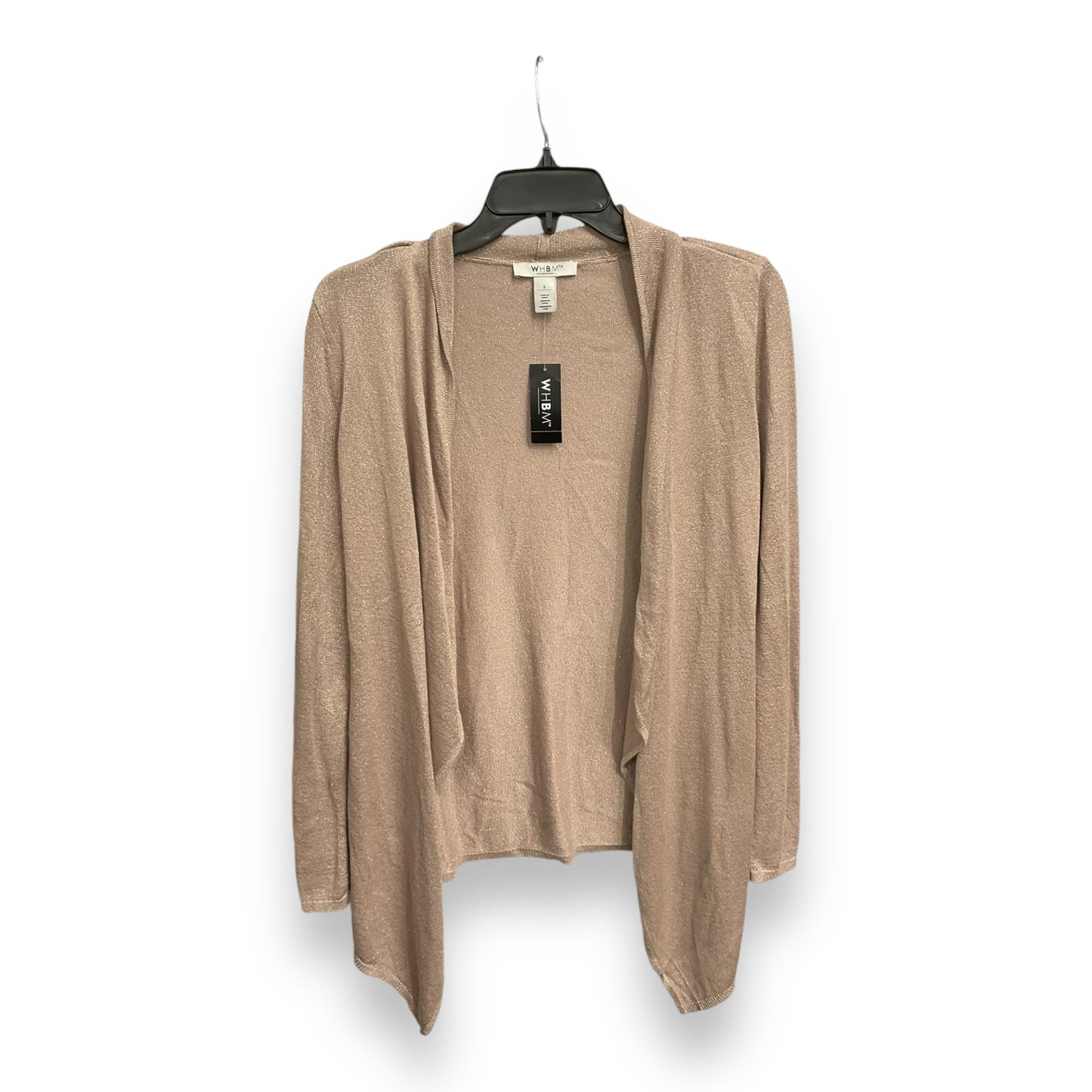 Cardigan By White House Black Market In Silver & Tan, Size: S