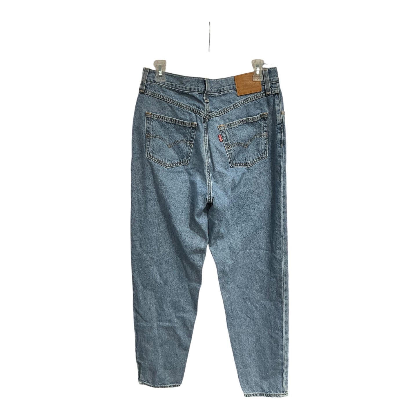 Jeans Straight By Levis In Blue Denim, Size: 10