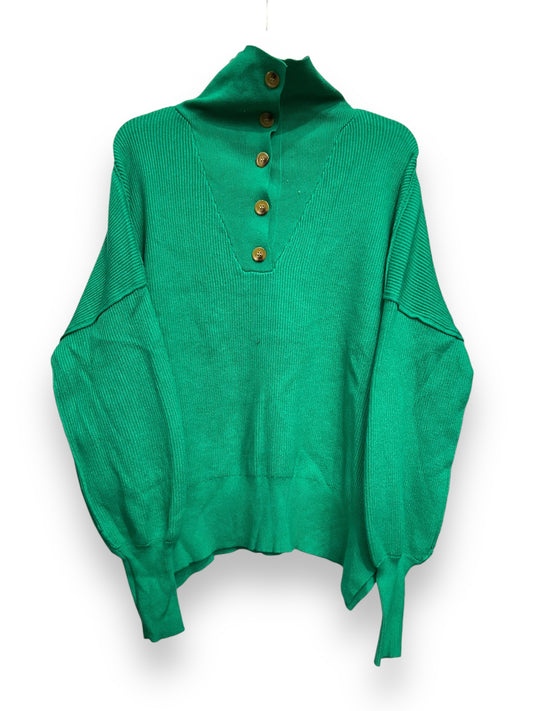 Sweater By Clothes Mentor In Green, Size: M