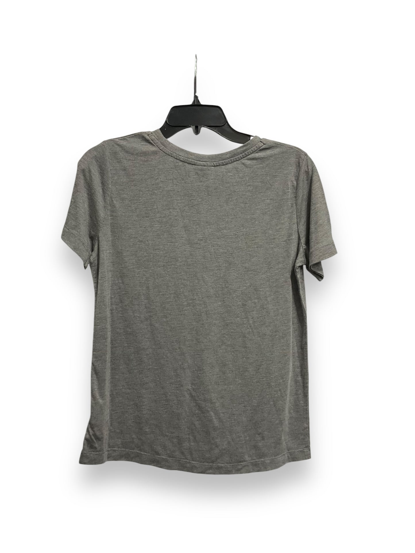 Athletic Top Short Sleeve By Nike Apparel In Grey, Size: Sp