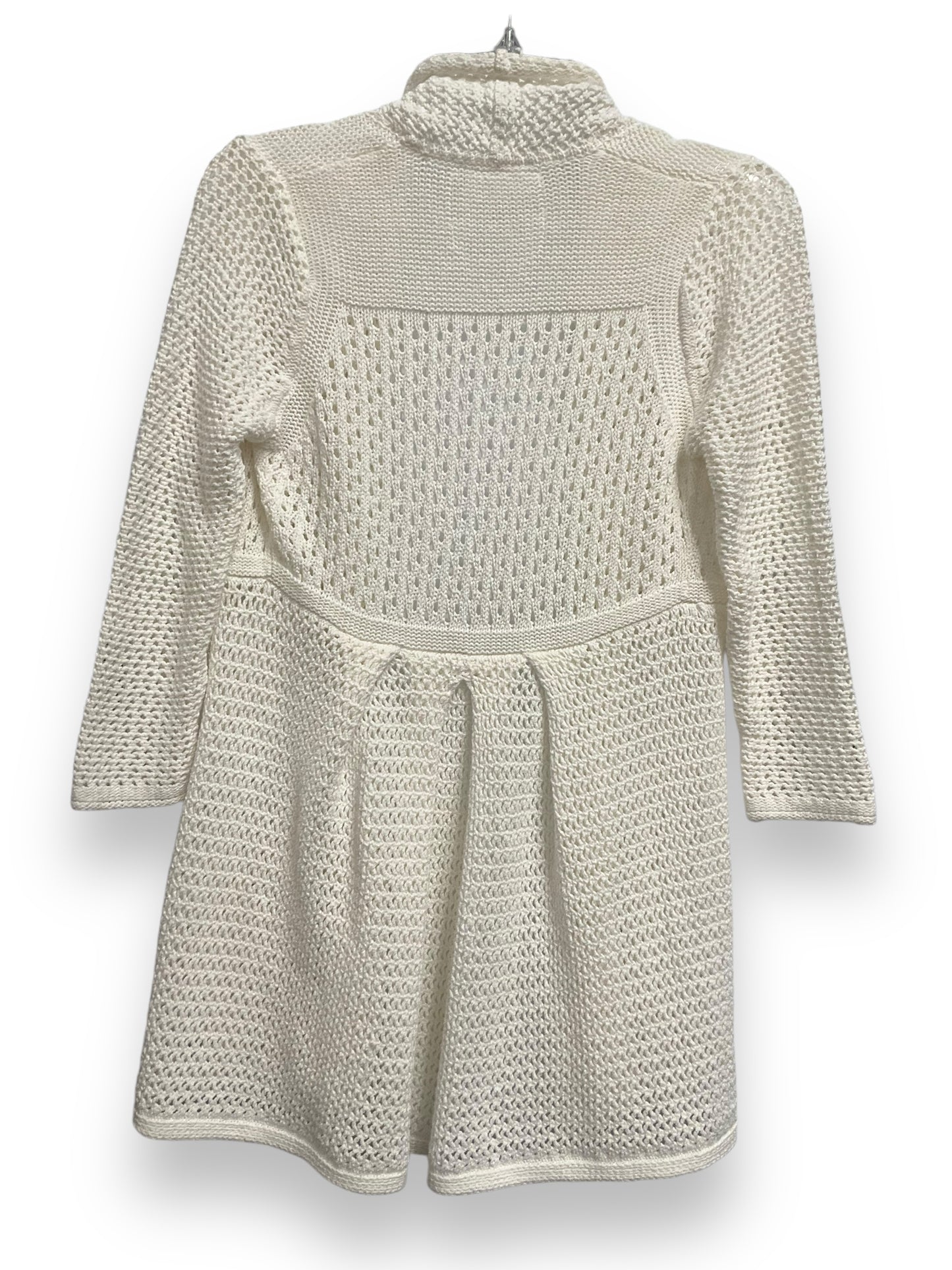 Sweater Cardigan By Cmc In White, Size: S