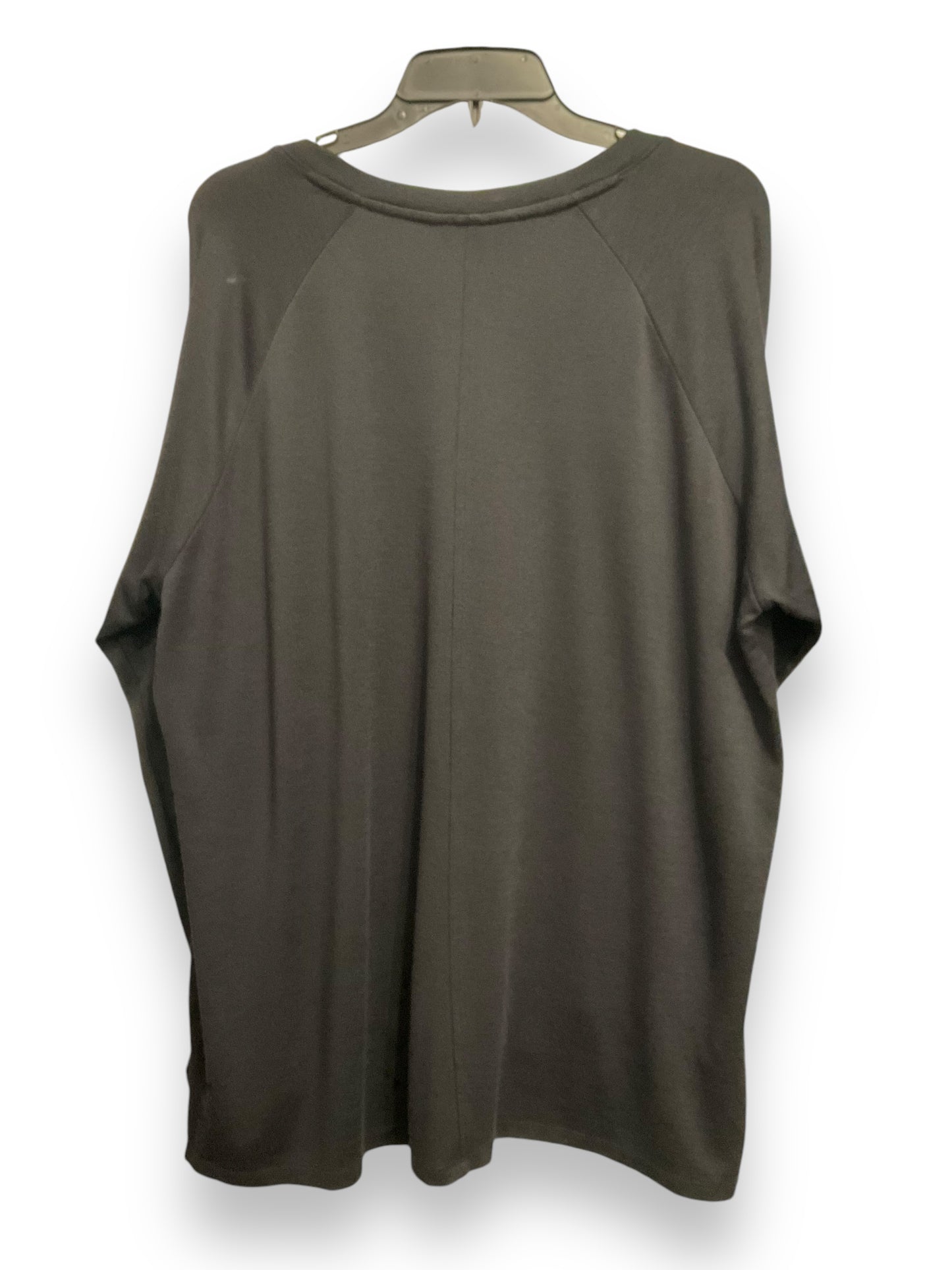 Top Long Sleeve Basic By Banana Republic In Black, Size: Xxl