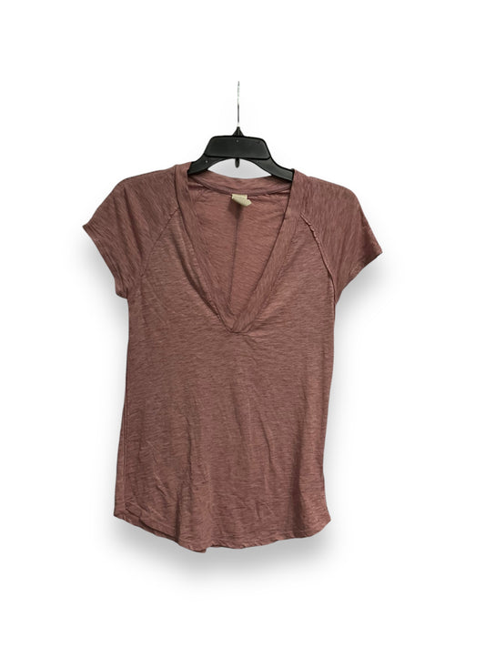 Top Short Sleeve Basic By We The Free In Mauve, Size: S