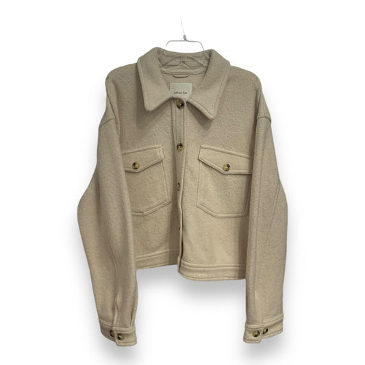 Jacket Shirt By Wilfred In Tan, Size: Xl