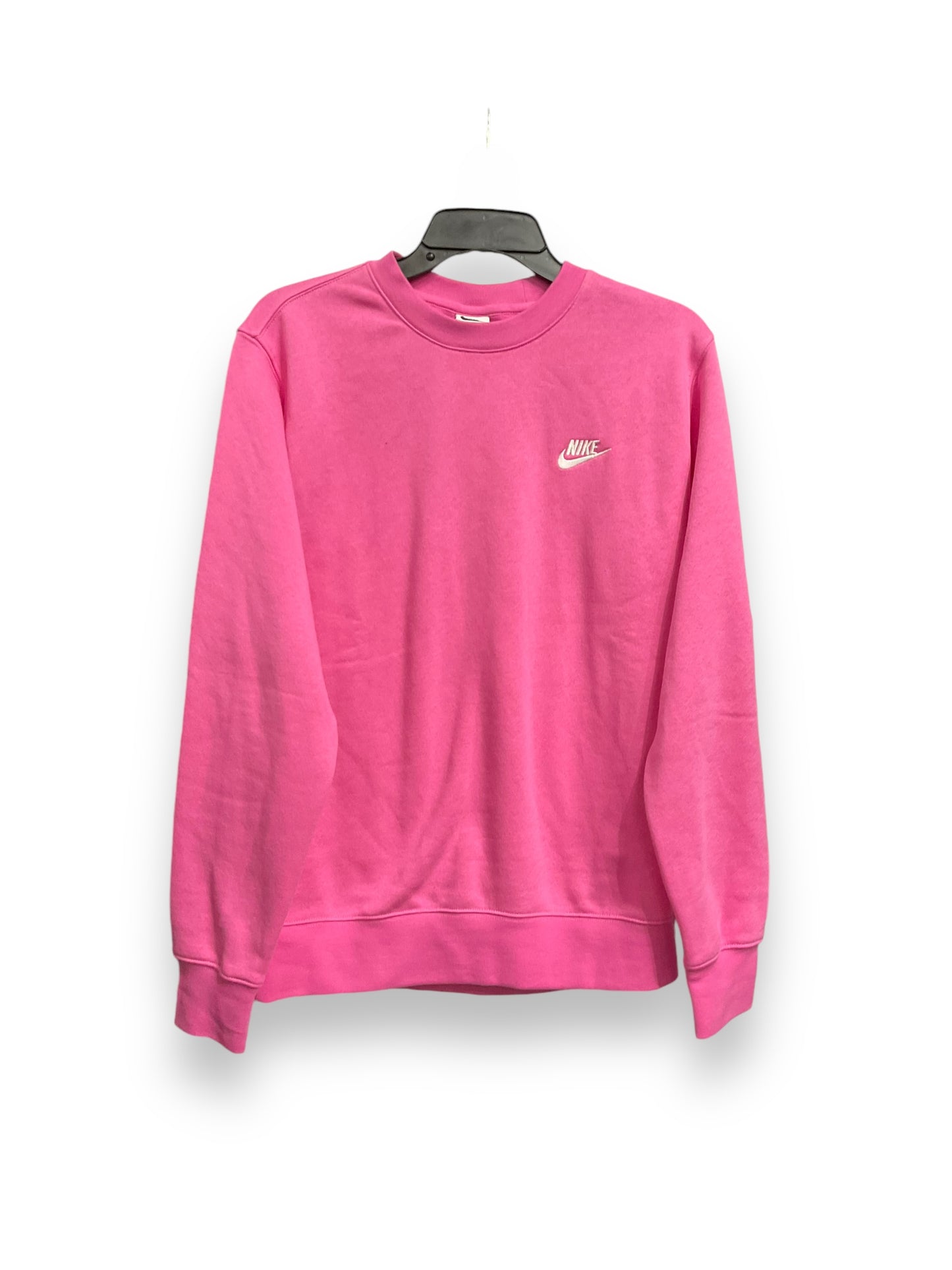 Athletic Sweatshirt Crewneck By Nike Apparel In Pink, Size: Sp