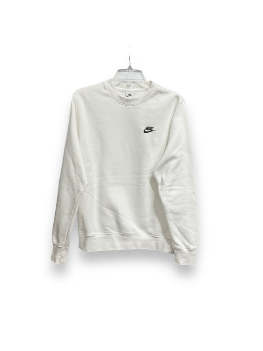 Athletic Sweatshirt Crewneck By Nike Apparel In White, Size: Sp