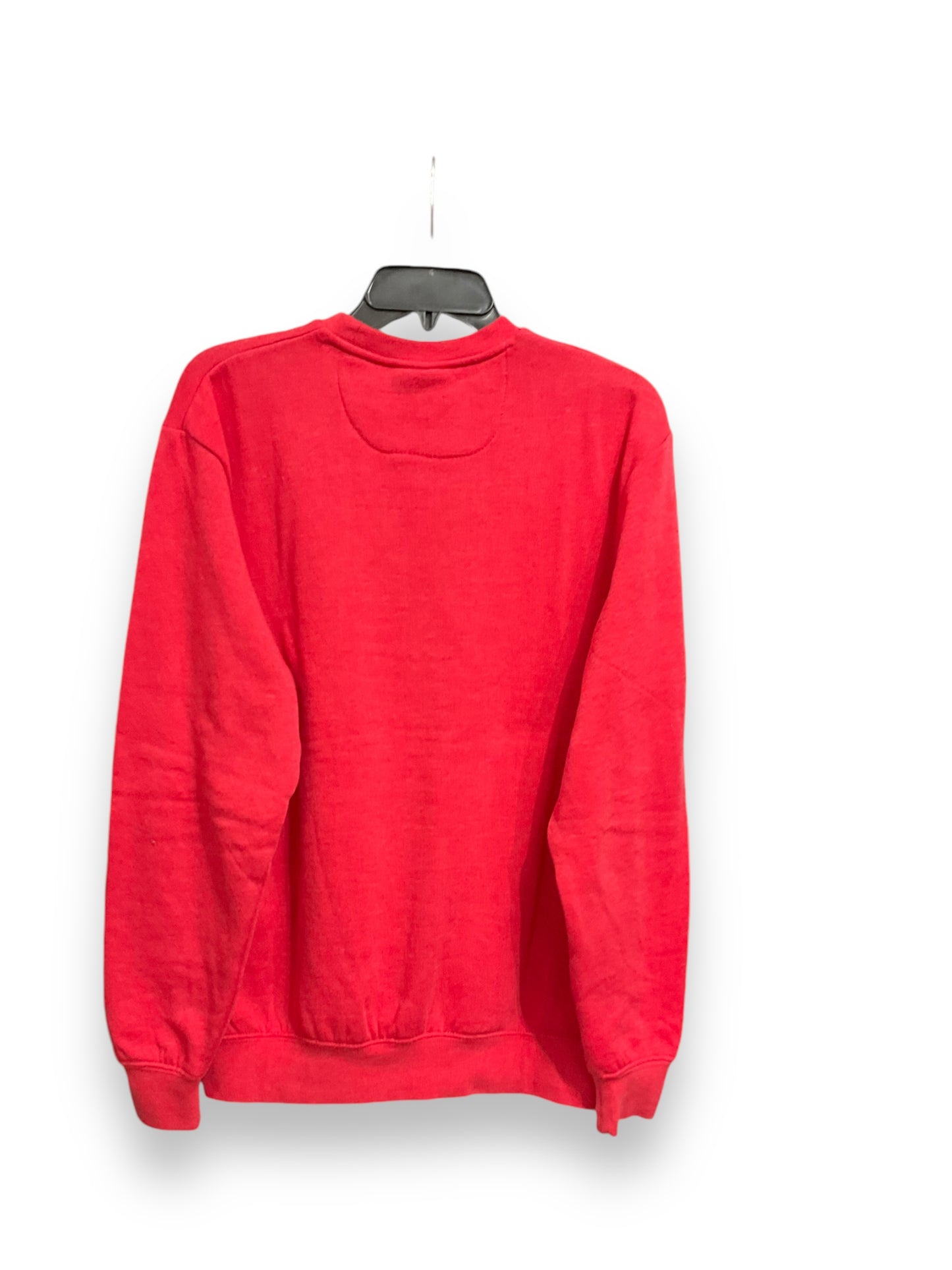 Athletic Sweatshirt Crewneck By Clothes Mentor In Red, Size: Small