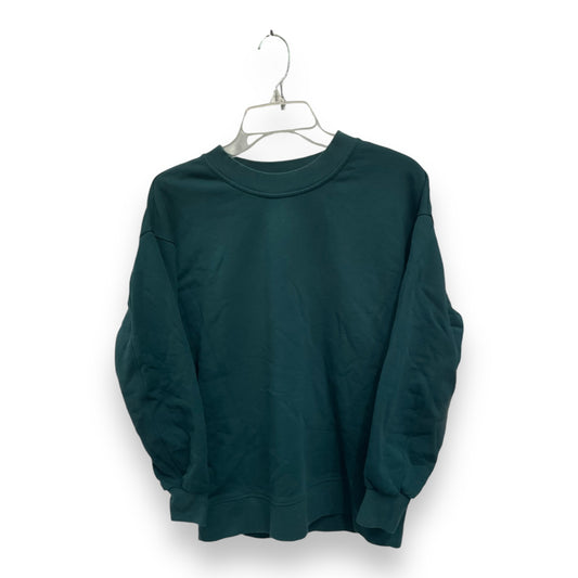 Athletic Sweatshirt Crewneck By Lululemon In Teal, Size: S