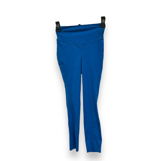 Athletic Capris By Lululemon In Blue, Size: 4