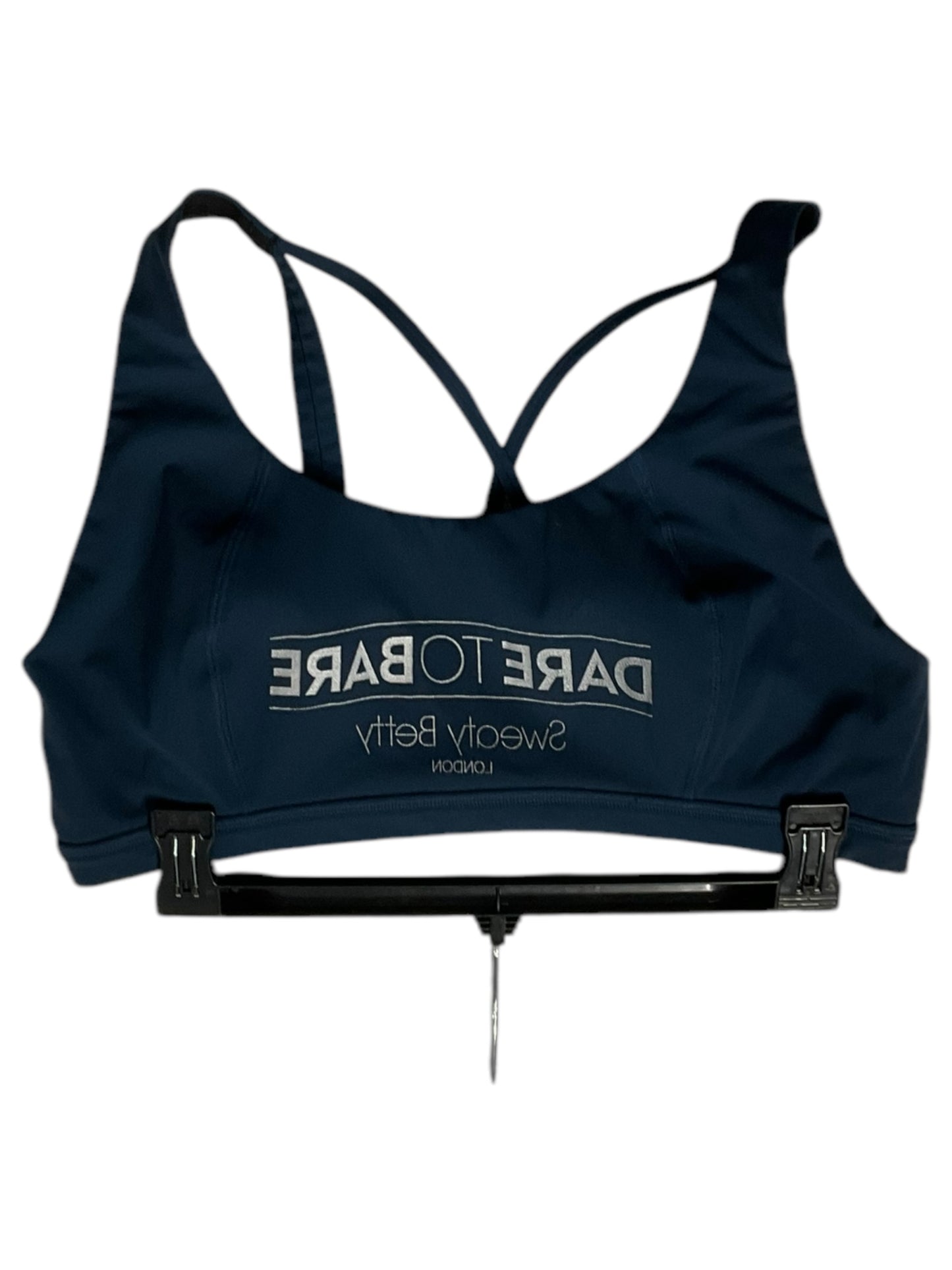 Athletic Bra By Sweaty Betty In Blue, Size: L