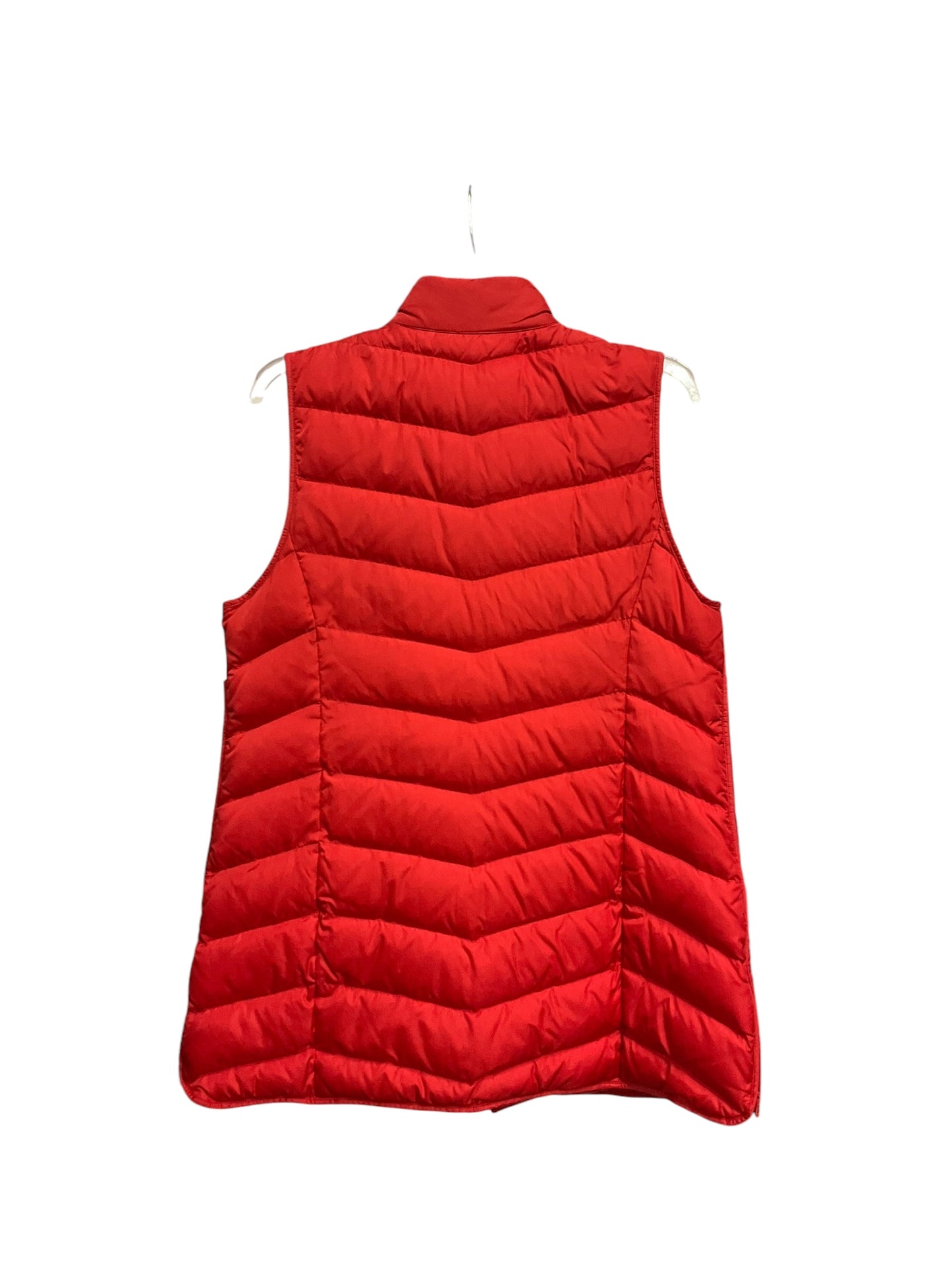 Vest Puffer & Quilted By J. Jill In Red, Size: M