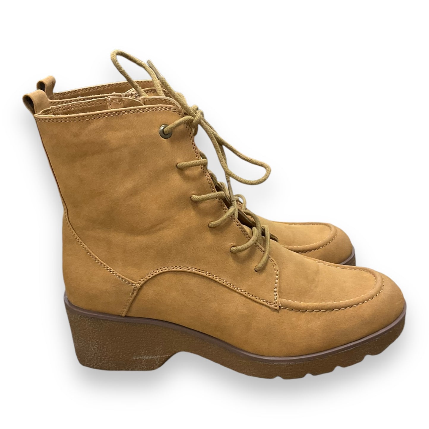 Boots Combat By Naturalizer In Tan, Size: 9.5